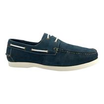 Deckshoes Samello Lace Couro Nobuck Marinho Numero Especial Tamanho Grande