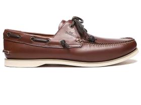 Deckshoes Samello Masculino American Couro