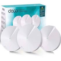 Deco M5 Roteador Tplink Ac1300 Sistema Wifi Mesh 100 240V Branco 3 Unidades