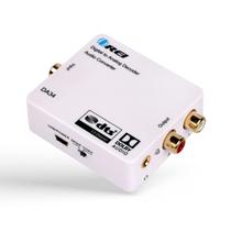 Decodificador de áudio OREI Digital para Analógico Converta Dolby Digital