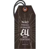 Decor Home Tag "Não Temas" - DHT2-003 - 1 unidade - Litoarte - Rizzo Decor Home Tag "Não Temas" - DHT2-003 - 1 unidade - Litoarte - Rizzo