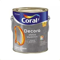 Decora base efeito cimento queimado coral - 3l