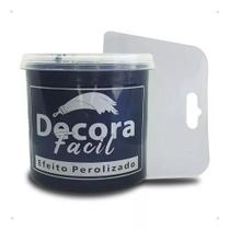Decora Fácil - Cimento Queimado Perolizado 1kg - Decora Brasil Tintas & Textura