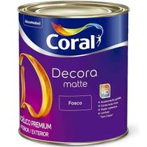 Decora matte fosco coral base mf - 800ml Decora matte fosco coral base mf - 800ml