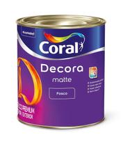 Decora matte fosco coral base p - 800ml Decora matte fosco coral base p - 800ml