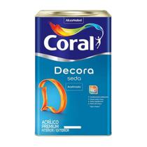 Decora seda acetinado branco coral 18 lts