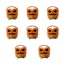 Decoração 3D Abóbora Assustadora Halloween em EVA Decoração 3D Abóbora Assustadora Halloween em EVA