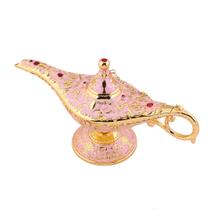Decoração: Aladdin Magic Lamp Genie Collector's Edition, rosa Decoração: Aladdin Magic Lamp Genie Collector's Edition, rosa