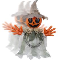 Decoração animatrônica Walk Pumpkin Ghost Prsildan de 40 cm