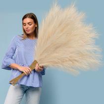 Decoração artificial de capim-dos-pampas, decoração ouddy, 8 peças, 97 cm de altura Decoração artificial de capim-dos-pampas, decoração ouddy, 8 peças, 97 cm de altura