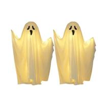 Decoração Assustadora De Halloween Para Exteriores, Fantasmas Iluminados De 85-165CM, Fantasmas Decoração Assustadora De Halloween Para Exteriores, Fantasmas Iluminados De 85-165CM, Fantasmas