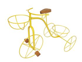 Decoração Bicicleta Jardim Decorativa Com Suporte Para Vaso