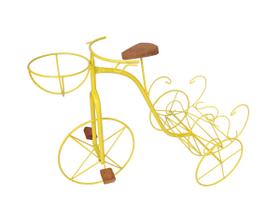 Decoração Bicicleta Jardim Decorativa Com Suporte Para Vaso