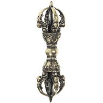 Decoração budista SEWACC Vajra Dorge Antique Brass Dorje