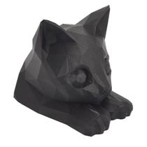 Decoração Cabeça de Gato 12,5cm Decoração Cabeça de Gato 12,5cm