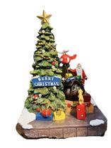Decoração Cenário Árvore com Helicóptero que Movimenta