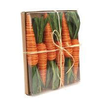 Decoração Cenoura Gift Box Laranja E Verde Un - Cromus Decoração Cenoura Gift Box Laranja E Verde Un - Cromus