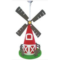 Decoração Centro De Mesa Moinho Festa Decorativa Aniversário