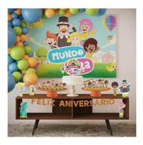 Decoração Completa Festa Para Aniversários Mundo Bita