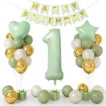 Decoração de aniversário Dagelar 1st Birthday Boys Girls Decoração de aniversário Dagelar 1st Birthday Boys Girls