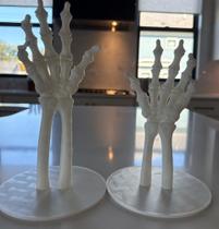 Decoração de Aquário 3D Mãos de Esqueleto Realistas (Par)