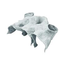 Decoração De Aquário Em Forma De Túnel De Cascalho Natural, Superfície Lisa, Esconderijo Para Peixes