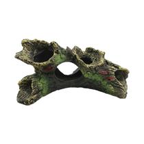 Decoração De Aquário Em Resina Multifuncional Em Forma De Tronco Oco, Caverna Não Tóxica Para Peixes