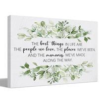 Decoração de arte de parede BIWSHA Sage Green Bible Verse 28x36cm Tela Decoração de arte de parede BIWSHA Sage Green Bible Verse 28x36cm Tela
