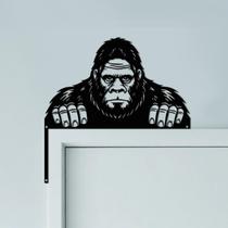 Decoração de arte de parede Door Topper Sign CUTHOLLOW Gorilla Bigfoot
