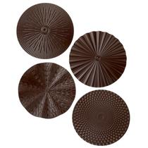 Decoração de arte de parede Hicarer Sunburst Metal 30 cm para escritório doméstico