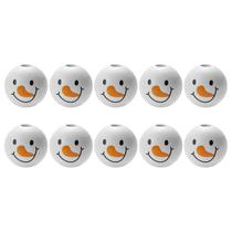 Decoração de artesanato de inverno com miçangas de madeira Shakven Christmas 20mm Decoração de artesanato de inverno com miçangas de madeira Shakven Christmas 20mm