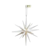 Decoração De Árvore De Natal Estrela Explosiva Branca Champanhe, Pingente Suspenso, Ornamento De Ano Decoração De Árvore De Natal Estrela Explosiva Branca Champanhe, Pingente Suspenso, Ornamento De Ano