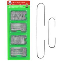 Decoração de árvore de Natal Ornament Hooks R'ND, pacote com 300