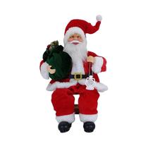 Decoração De Árvore De Natal Papai Noel De 35cm, Ornamento Para Janela De Casa, Presente Para