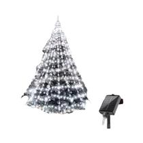 Decoração De Árvore LED Em Cascata 2/3M Luzes De Natal USB Alimentadas Por Energia Solar Para Festas