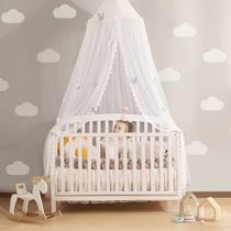Decoração de berçário Kids Canopy LOAOL Lace Butterfly