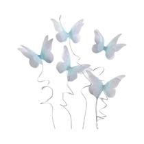 Decoração De Bolo Em Acrílico Borboleta Dourada, Cartão Redondo De Arte Em Ferro Para Aniversário Decoração De Bolo Em Acrílico Borboleta Dourada, Cartão Redondo De Arte Em Ferro Para Aniversário