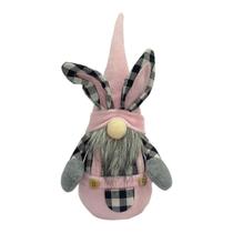 Decoração de boneca sem rosto de Páscoa Decoração de mesa de quarto Poste permanente