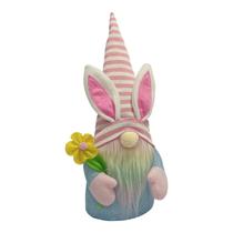 Decoração de boneca sem rosto de Páscoa Decoração de mesa de quarto Poste permanente