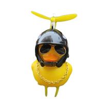 Decoração De Capacete De Motocicleta Em Forma De Pato Amarelo, Design De Tubarão Preto, Ornamentos Decoração De Capacete De Motocicleta Em Forma De Pato Amarelo, Design De Tubarão Preto, Ornamentos