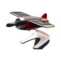 Decoração De Carro Em Forma De Avião Solar Para Homens, Lâmpada 3D, Ornamento De Mesa, Presente Para