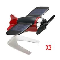 Decoração De Carro Em Forma De Avião Solar Para Homens, Lâmpada 3D, Ornamento De Mesa, Presente Para Decoração De Carro Em Forma De Avião Solar Para Homens, Lâmpada 3D, Ornamento De Mesa, Presente Para