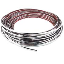 Decoração de carro Trim Strip Lunsom Custom, mais cromada