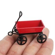 Decoração de casa de bonecas em miniatura Wagon Odoria em escala 1/24