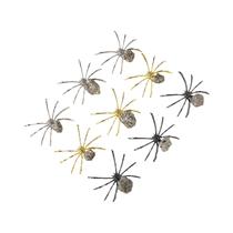 Decoração De Casa Em Miniatura De Cristal De Quartzo Natural Em Forma De Aranha Para Halloween E Decoração De Casa Em Miniatura De Cristal De Quartzo Natural Em Forma De Aranha Para Halloween E