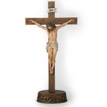 Decoração de casa: Standing Cross BC Catholic Crucifix 38 cm Buildclassic