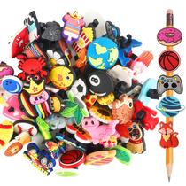 Decoração de chapéu de lápis Zddaoole 60 unidades para prêmio escolar Decoração de chapéu de lápis Zddaoole 60 unidades para prêmio escolar