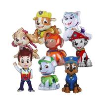 Decoração De Festa Com Balões Da Patrulha Canina, 8 Peças, Chase E Rubble, Suprimentos Para Decoração De Festa Com Balões Da Patrulha Canina, 8 Peças, Chase E Rubble, Suprimentos Para