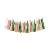 Decoração De Festa De Aniversário Boho Verde Oliva E Rosa Empoeirado Com Franjas E Pompons Para Decoração De Festa De Aniversário Boho Verde Oliva E Rosa Empoeirado Com Franjas E Pompons Para