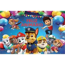 Decoração De Festa De Aniversário Da Patrulha Canina Para Crianças, Banner De Evento Para Meninos E Decoração De Festa De Aniversário Da Patrulha Canina Para Crianças, Banner De Evento Para Meninos E